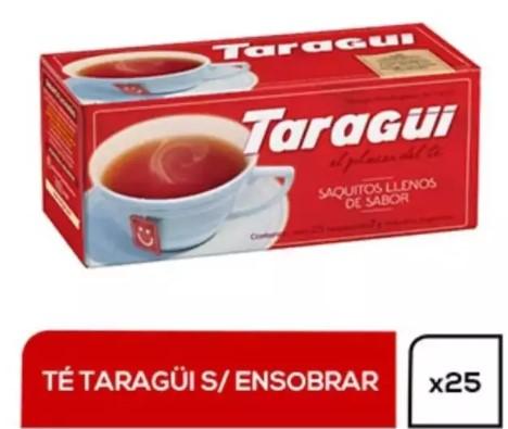 TÉ TARAGUI X 25 SAQUITOS
